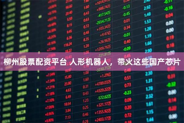 柳州股票配资平台 人形机器人，带火这些国产芯片